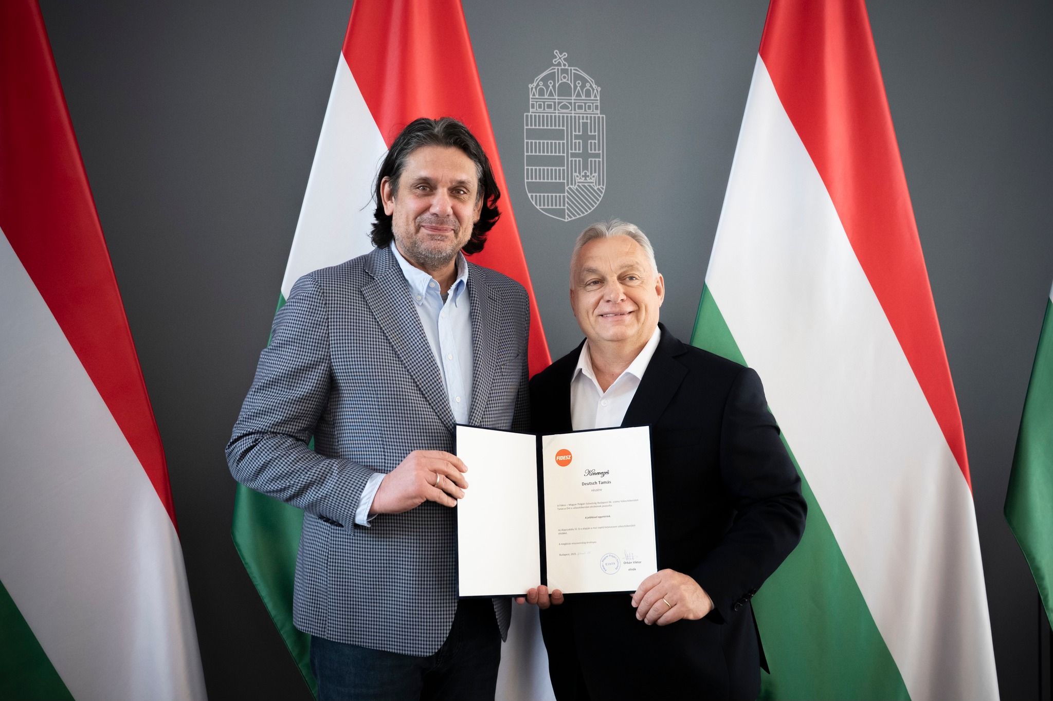 Párhuzamot vont az ukrán elnök és Magyar Péter között Deutsch Tamás
