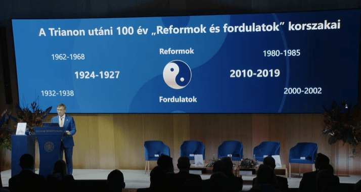Búcsúzásképp odaszólt a kormánynak a távozó jegybankelnök